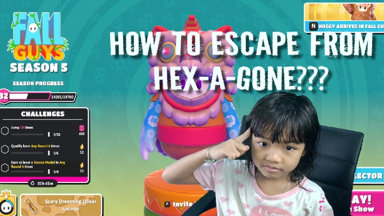 Top 15 In The World...Hex-A-Gone Survival - Fall Guys