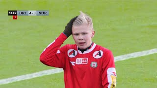 14 year old Erling Haaland was INSANE screenshot 4