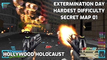 PROJECT-BRUTALITY: Extermination Day HARDEST DIFFICULTY SECRET MAP 01