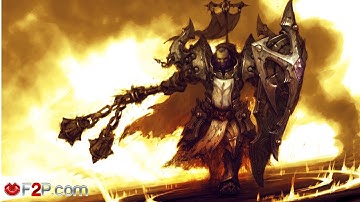 Diablo 3 The Crusader gameplay Footage - Reaper of Souls expansion