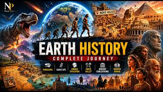 Earth History Documentary | Dinosaur to Human Evolution | #IndusValley | Complete History