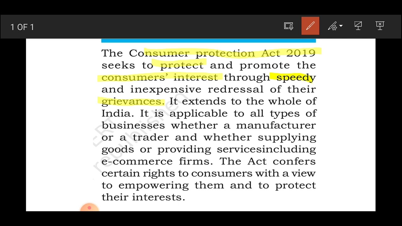 consumer protection act essay grade 12