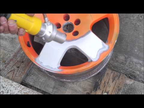 Video: Můžete pískovat hliníkové ráfky?
