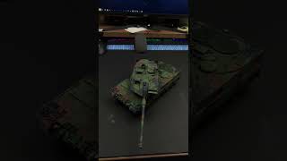 Leopard 2A6 1/35 Nato Camouflage Painting #Shorts #Scalemodels #Scalemodelling #Painting #Airbrush