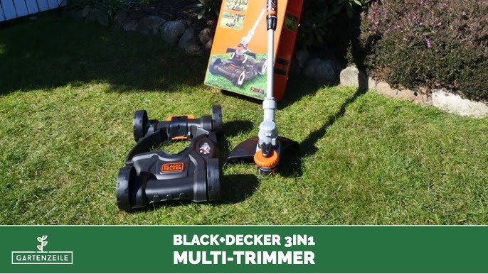 BLACK+DECKER 3-in-1 Lawn Mower, String Trimmer and Edger, 12-Inch with  Extra 4-Ah Lithium Ion Battery Pack (MTC220 & LB2X4020)