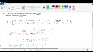 sec1.9: The matrix of a linear transformation