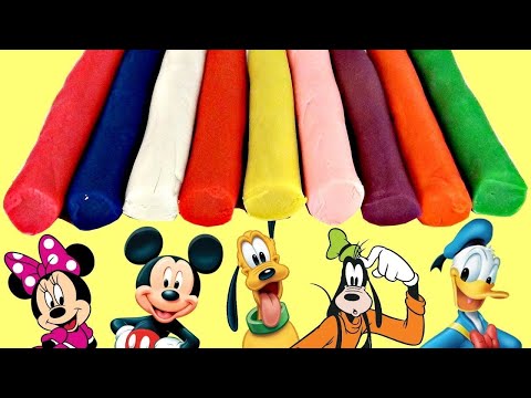 Amigos Animales de Minie & Mickey Mouse Usando Cortadores de Galletas y Play Doh