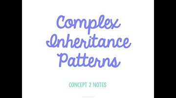 Unit 5 Heredity Concept 2 Notes *UPDATED*