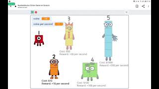 My Numberblocks Clicker Game