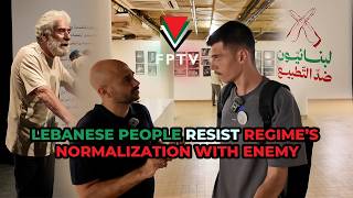 Lebanese People Resist Regime's Normalization With Enemy