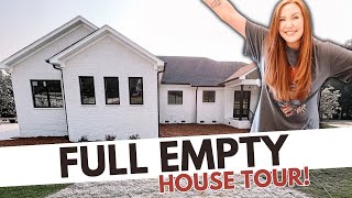 EMPTY HOUSE TOUR | Custom Home Build | New Constriction Home Build