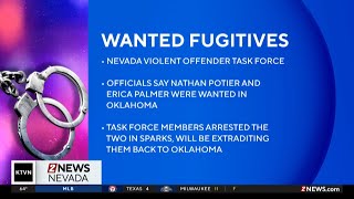 Fugitives from Oklahoma arrested in Sparks