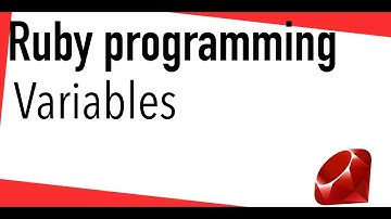 Ruby tutorial - variables