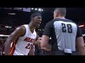 Jimmy Butler screams in the refs face aggressively and then gets ejected!