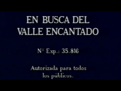 En busca del valle encantado (1ªVersión) (VHS 1991)