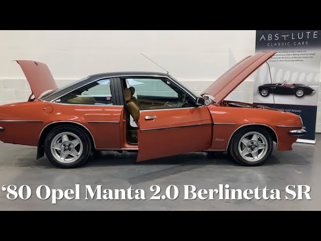 50 Years of the Opel Manta A