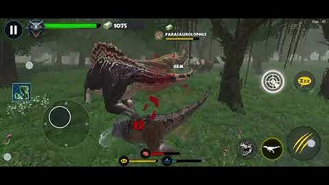 Dinosaur world T-Rex 🦖 gameplay || Jurassic clash primal dino sim