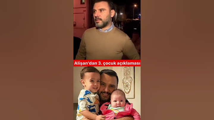 #alisan 'dan 3. çocuk açıklaması