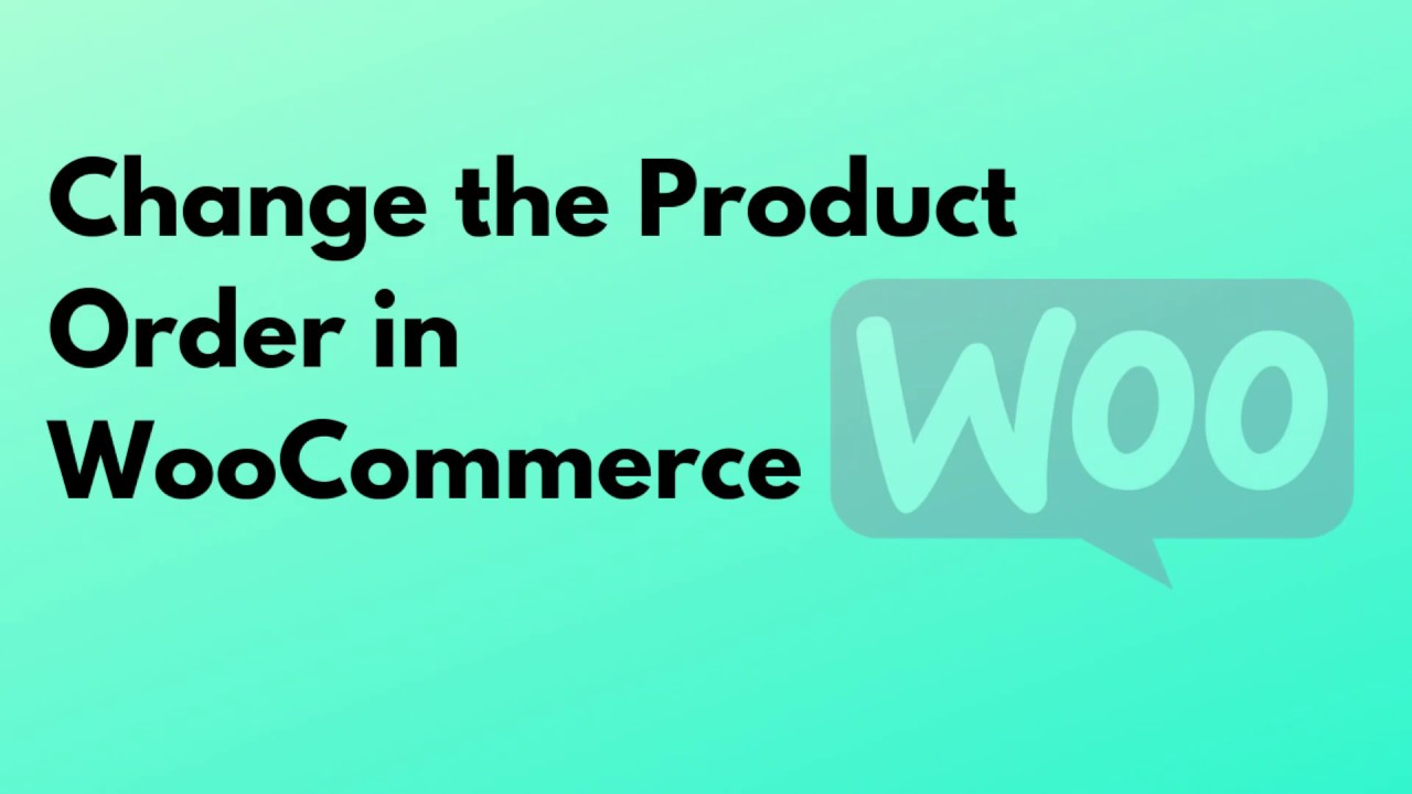 How to Manually Sort Products in WooCommerce ✓ Change Default Product  Sorting On Category Page 