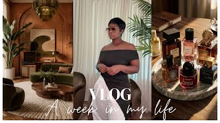VLOG | LIVING ROOM MAKEOVER UPDATES, NEW HOME DECOR, SOLO LUNCH DATES 
