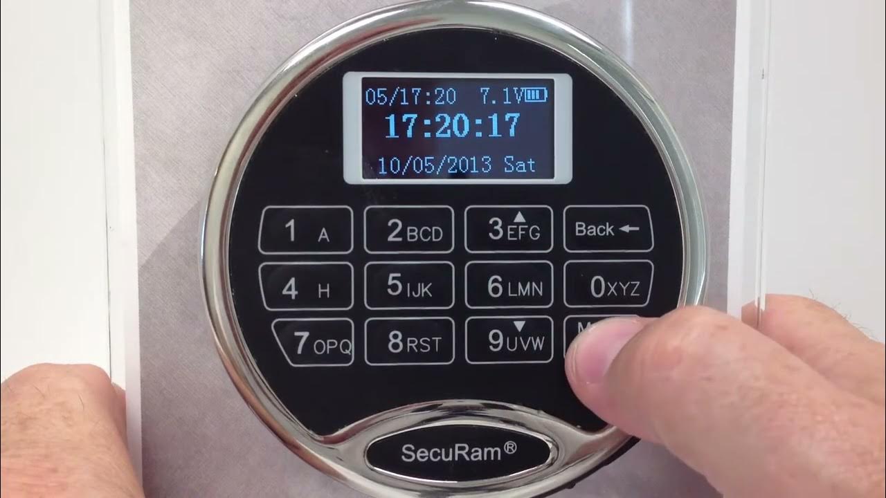setting-date-and-time-securam-prologic-l22-youtube