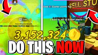 Do This Now Before Its Patched - Method To Farm Chocolate Coins 1M Every Sell In Grow A Garden