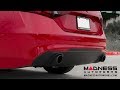 Alfa romeo giulia performance exhaust systems by madness autoworks