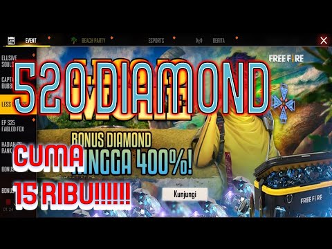 Penjelasan Lengkap Event Topup 15 Ribu Dapat 520 Diamond