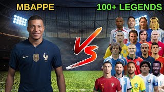 Mbappe ? 100+ Legends (Neymar Ronaldo Messi Pele Maradona Ronaldinho Haaland R9)?