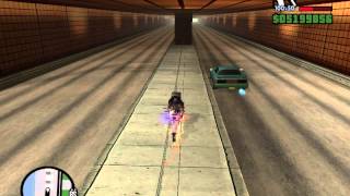 GTA-SAN ANDREAS-epic bug XD