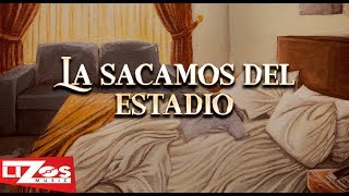 Video thumbnail of "BANDA MS - LA SACAMOS DEL ESTADIO (LETRA)"