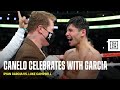 Canelo Celebrates With Ryan Garcia, Shares Special Moment With Him In Locker Room