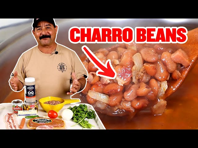 Charro Beans Recipe (ALL INGREDIENTS) How to Make Easy “Frijoles Charros” class=