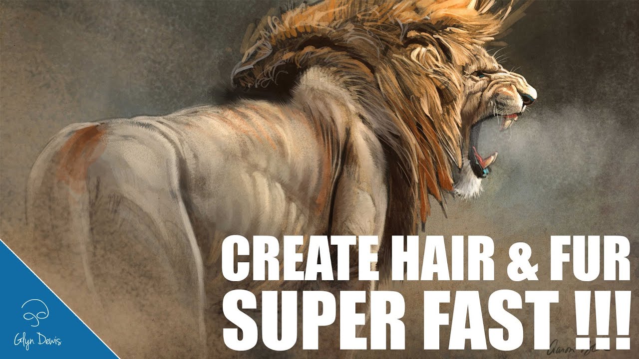 Create Hair and Fur SUPER FAST!!! TUTORIAL 50