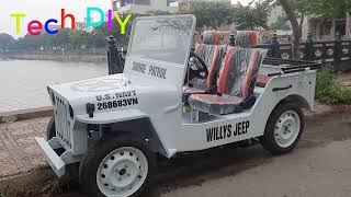Willys Jeep electric super economical | Tech DIY