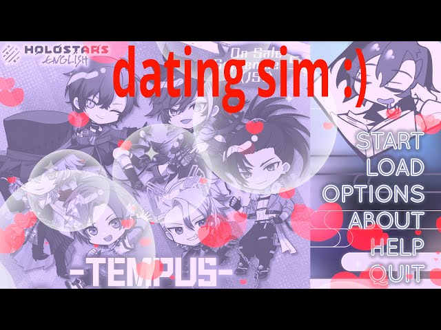 【TEMPUS WEEK DAY 4 】What if TEMPUS but a dating sim?のサムネイル