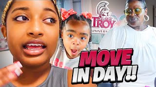 Move in Day + Dorm Tour| Troy University