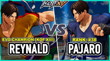 KOF XV 🔥 Reynald (Kim/Shermie/Krohnen) vs Pajaro (Kim/Antonov/Dolores) 🔥 Steam