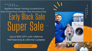 Early Black Friday Deals Sales Appliance Repair Training School (Make $500 to $1000 a Day)