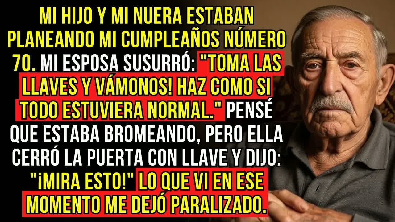 MI ESPOSA ME DIO LAS LLAVES Y DIJO ‘VÁMONOS’… LO QUE VI ME DEJÓ PARALIZADO