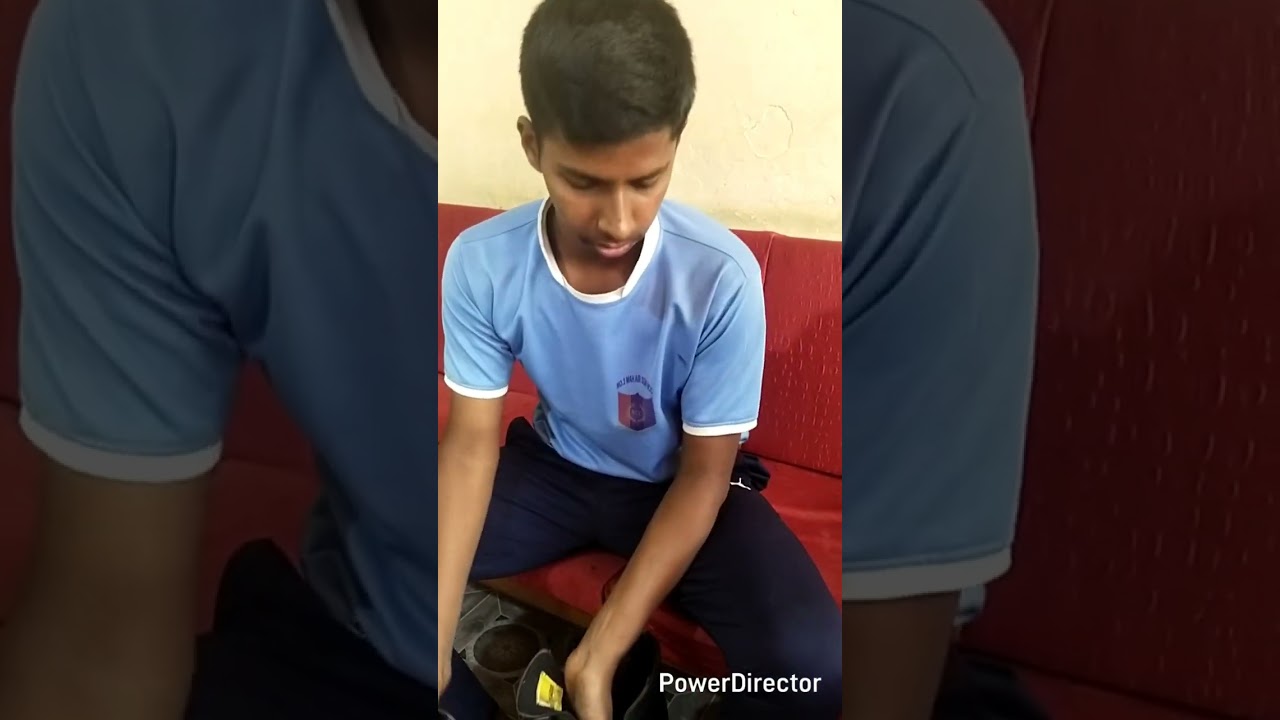 Shoes polishing for NCC Vardi 