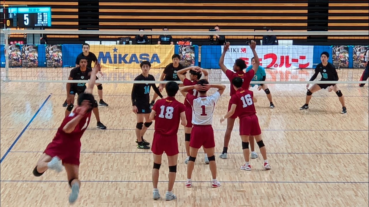 ALL Japan バレーボール2019 All Japan Intercollegiate Championships 2019 Final 1st set