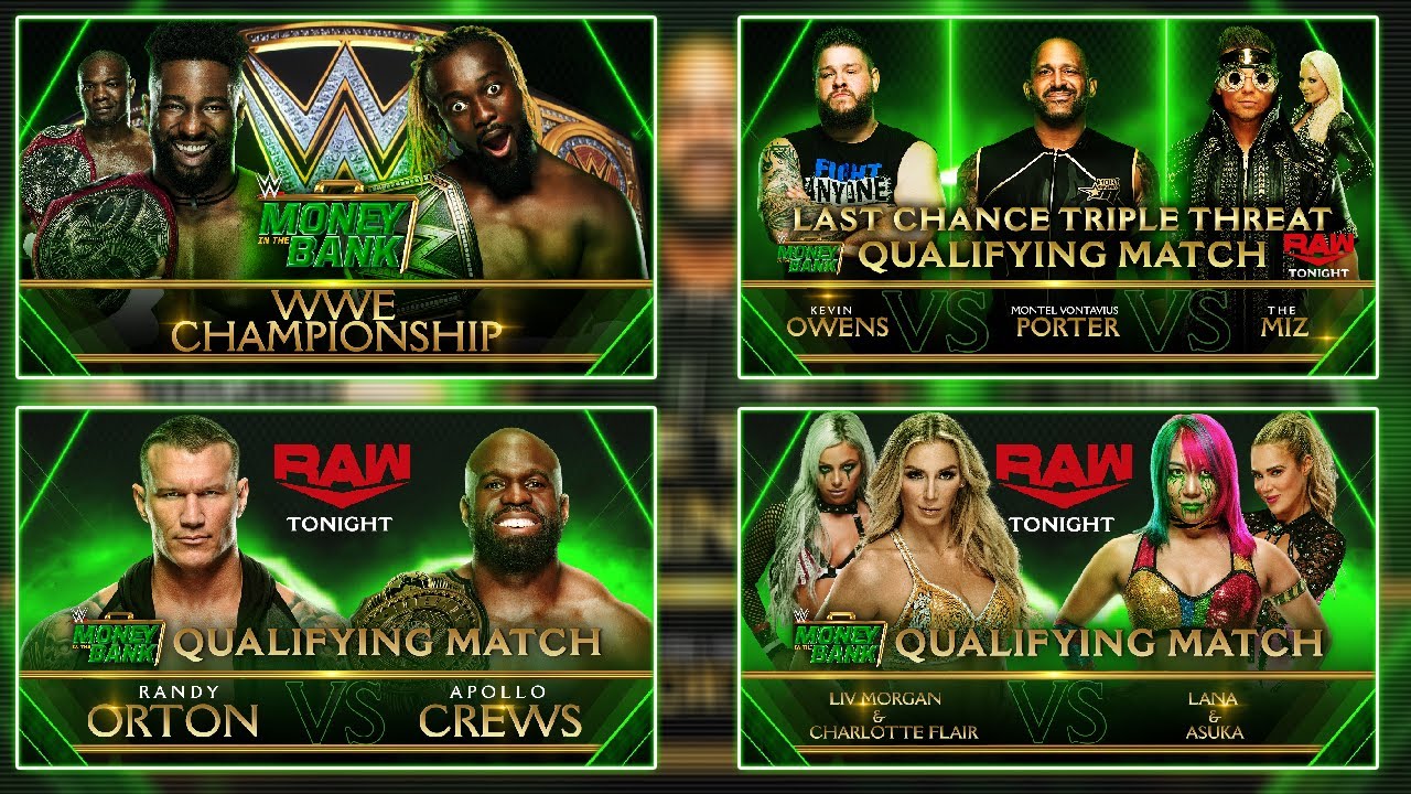 COMO HACER LA MATCH CARD DE MONEY IN THE BANK 2021 (PSD & PARTES) - YouTube