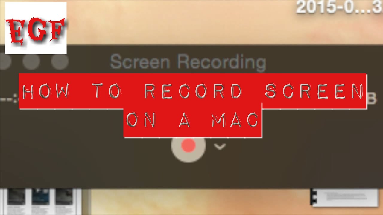 How To Record Your Computer Screen Mac Free