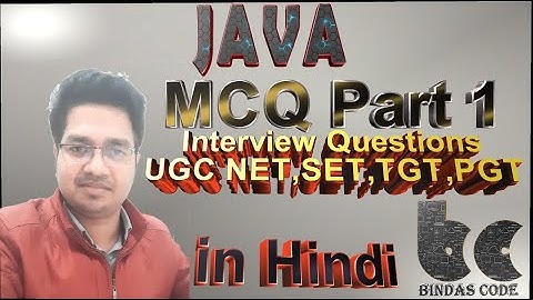 Java MCQ Part 1 in Hindi