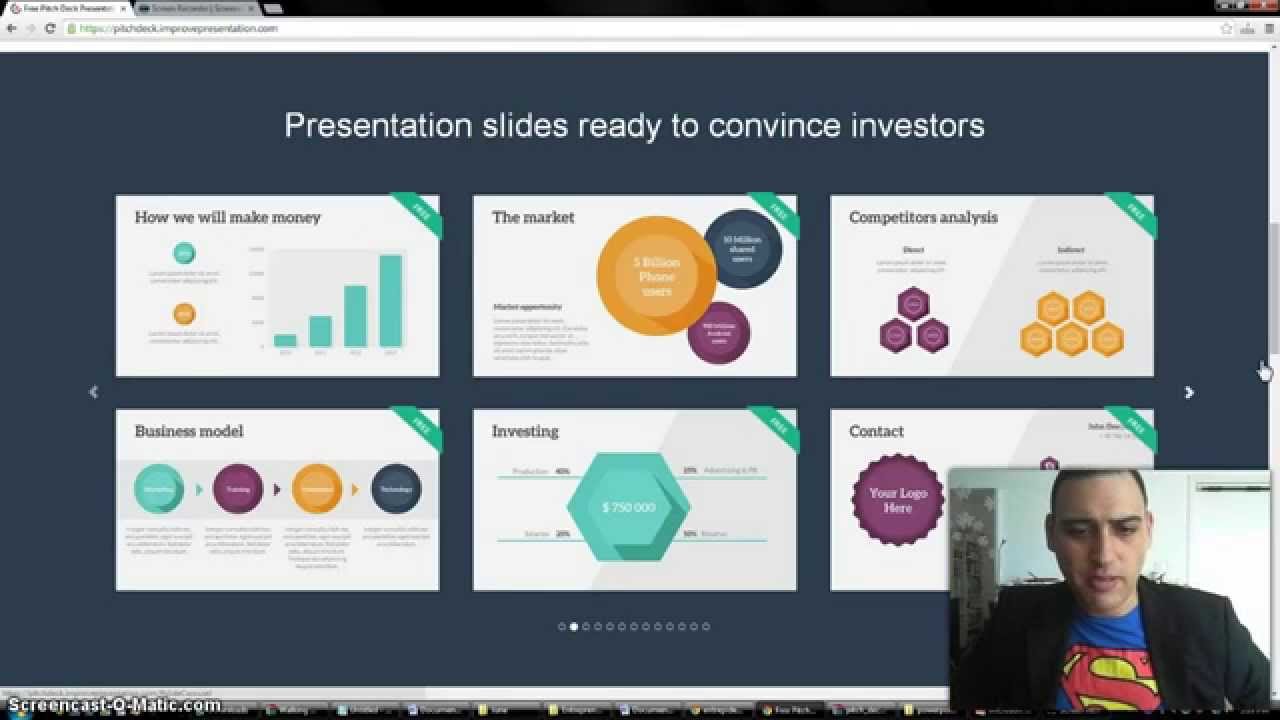 Pitch Deck Presentation Review (raising venture capital 