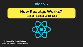 🔹 Video 6 | How React.js Project Works