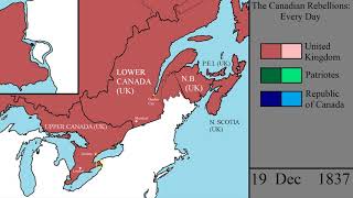 The Upper and Lower Canadian Rebellions: Every Day