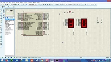CONTADOR ASCENDENTE Y DESCENDENTE  |  PIC18F4550  |  PROTEUS  |  MickroC