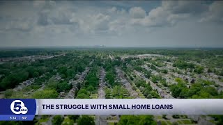 It's still possible to buy a house for $100,000 in Ohio. But it's not easy to get a small mortgage.
